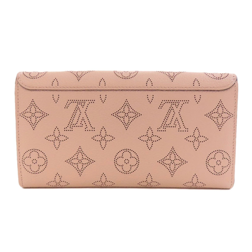 Louis Vuitton fold Bi Wallet Iris Portefeuille Calfskin Black